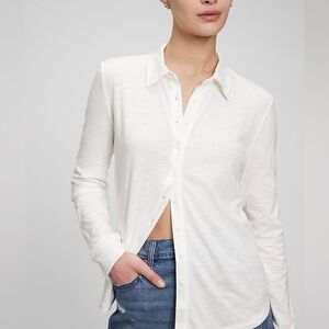 GAP Soft Cotton-Modal Button Up Shirt BNWOT